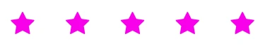 5 Star Rating